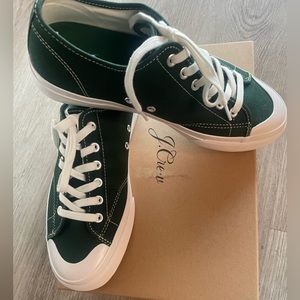 J Crew Vulcanized Court Sneaker In Canvas